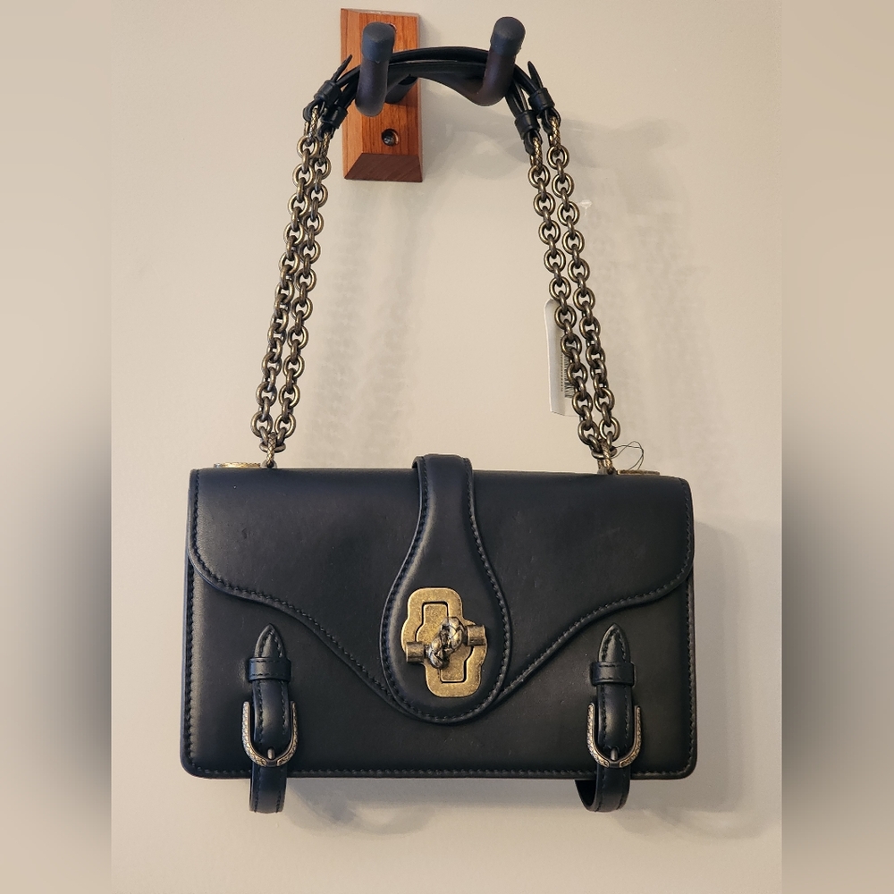 $4000 Brand New Bottega Veneta 50th Anniversary City Knot Shoulder Bag Black
